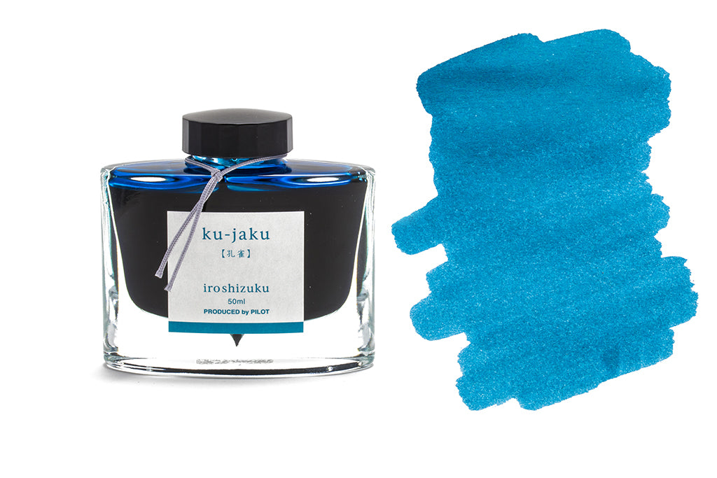 Pilot, Iroshizuku Ku-jaku, 50ml | Knight's Writing Co. - Knight's