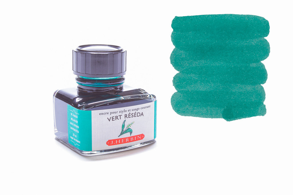 Vert Reseda Fountain Pen Ink|Knight's Writing Co. - Knight's